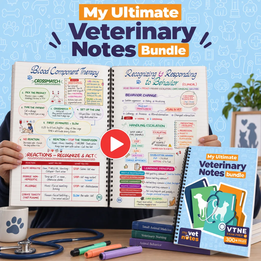 My Ultimate Veterinary Notes Bundle