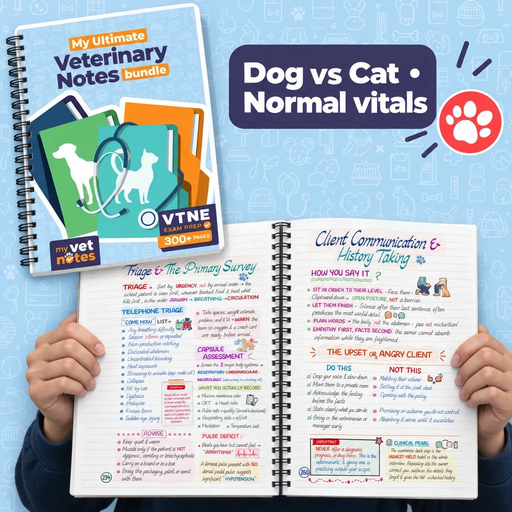 My Ultimate Veterinary Notes Bundle