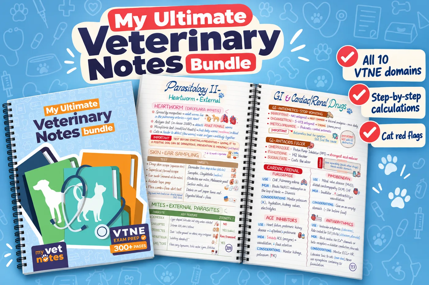 My Ultimate Veterinary Notes Bundle